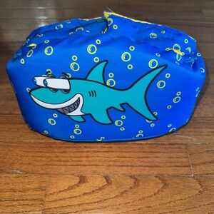 NWT Paddle Pals Shark Child Life Jacket Blue Shark Flotation Device 33-55 lbs